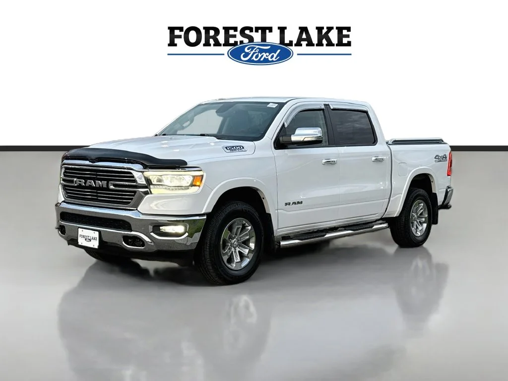 Certified Used 2020 Bright White Clearcoat Ram Laramie image 3