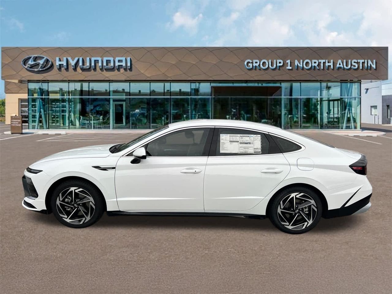 New 2026 Serenity White Hyundai SEL Sport image 8