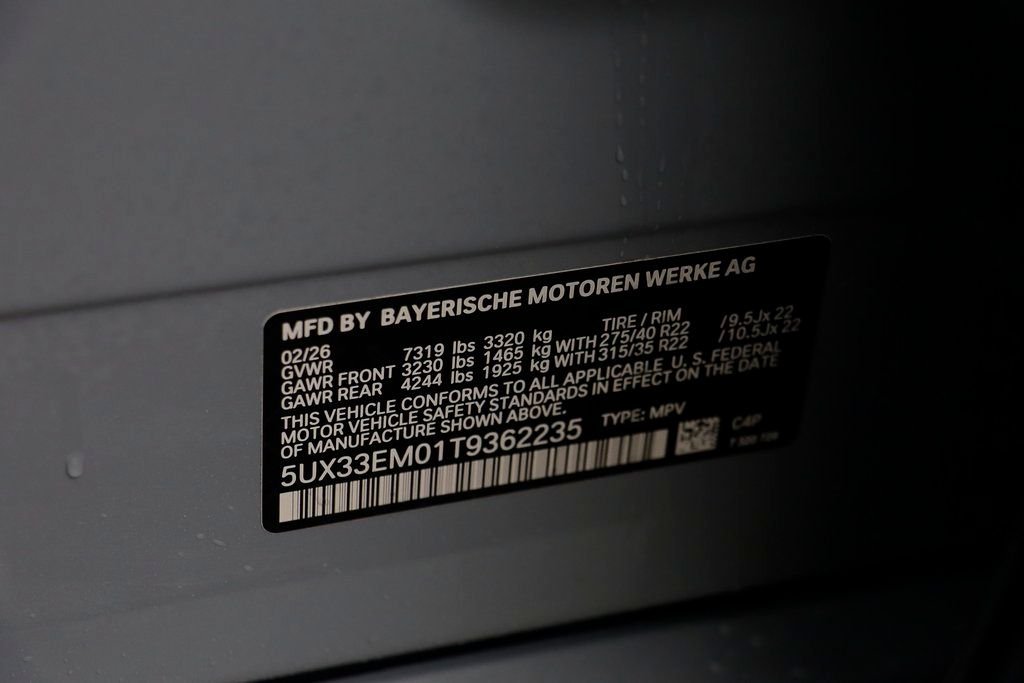 New 2026 Brooklyn Grey Metallic BMW M60i image 26