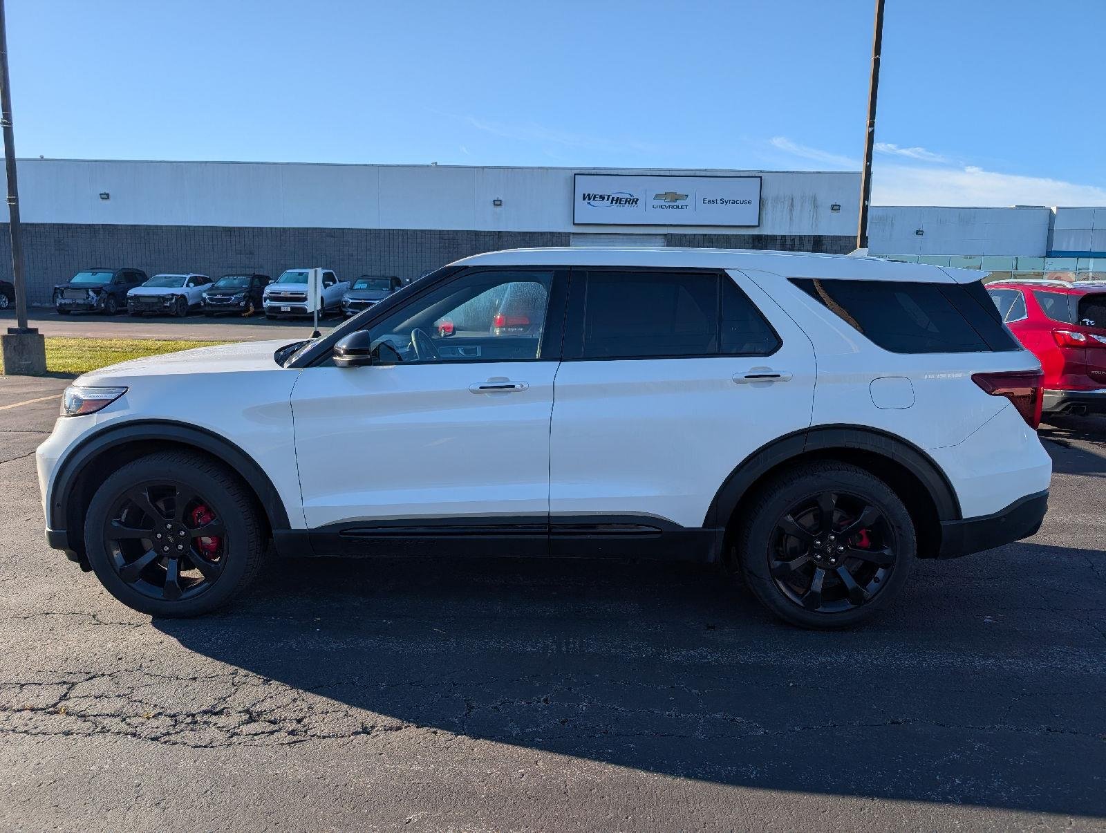 Used 2022 Star White Metallic Tri-Coat Ford  image 5