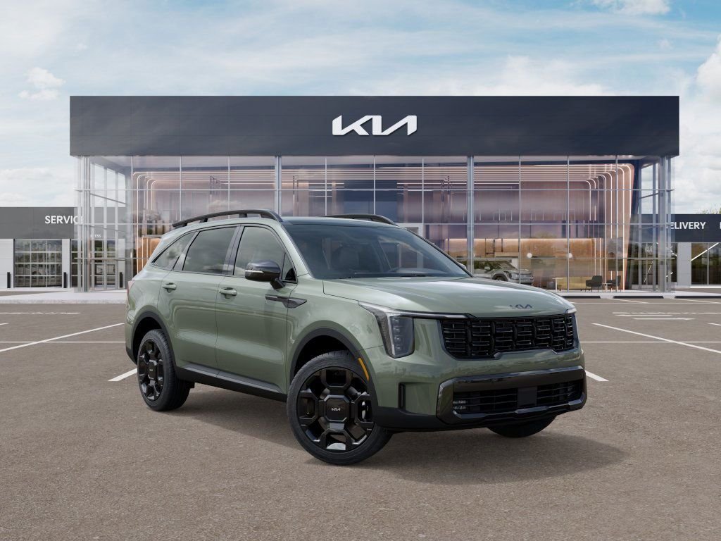 New 2026 Jungle Green Kia X-Line EX AWD image 8