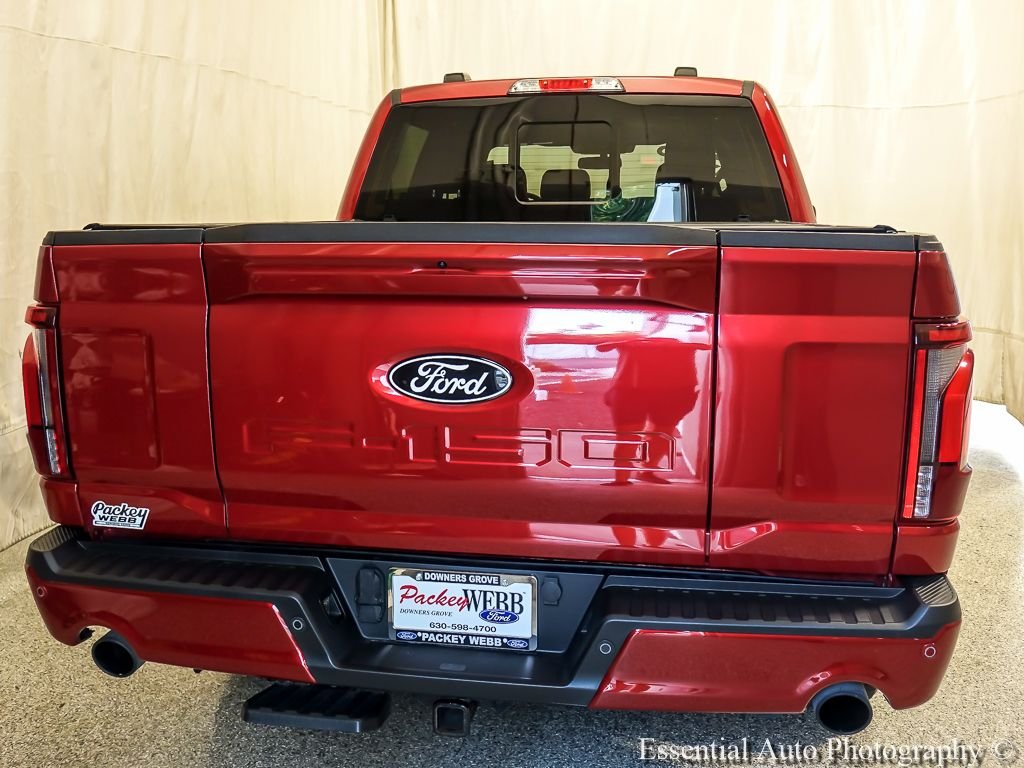 Certified Used 2025 Red Metallic Ford Lariat image 6