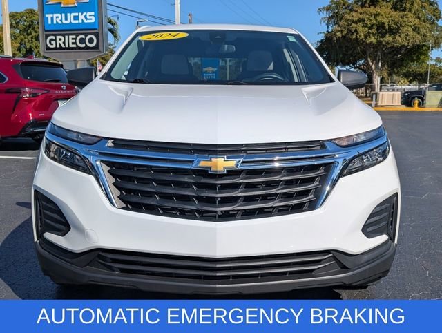 Used 2024 Chevrolet Equinox LS with VIN 3GNAXHEG5RL145076 for sale in Lauderhill, FL
