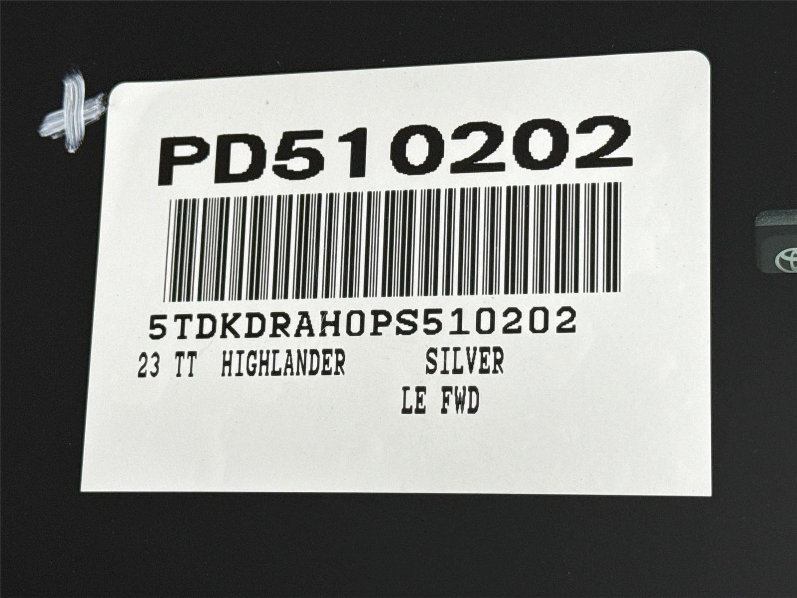 Used 2023 Celestial Silver Metallic Toyota LE image 43