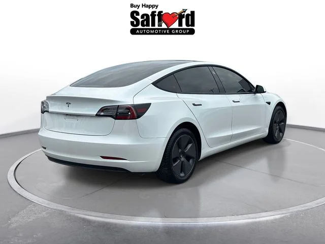 Used 2021 White Tesla Standard Range Plus image 10