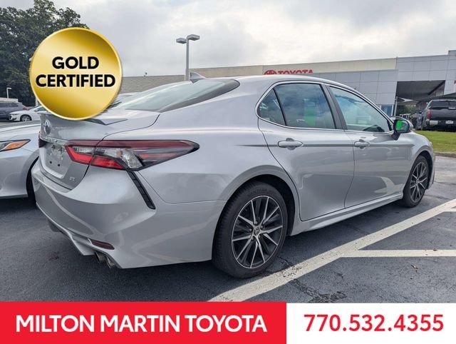 Certified Used 2024 Silver Toyota SE image 3