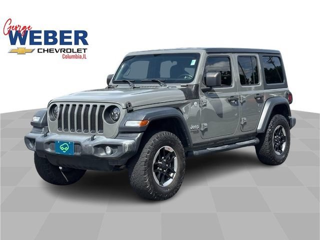 Used 2020 Gray Jeep Sport S image 1