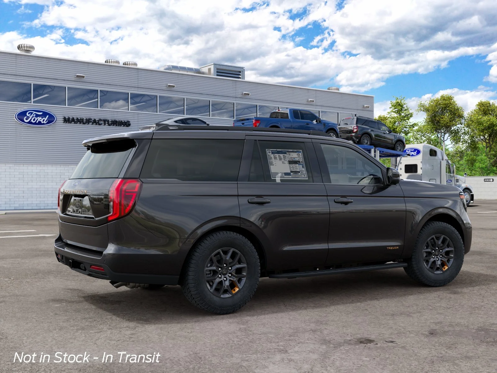 New 2027 Dark Matter Gray Metallic Ford Tremor image 6