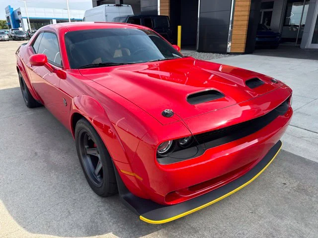 Used 2021 Red Dodge SRT Super Stock image 2