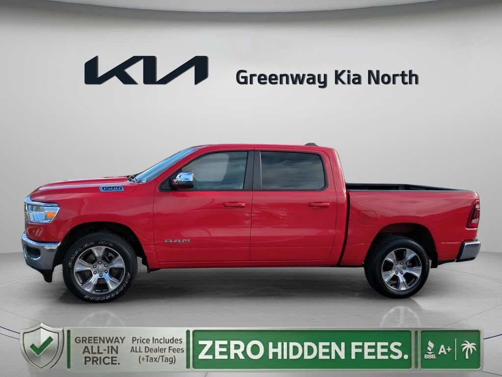 Used 2024 Flame Red Clearcoat Ram Laramie image 5