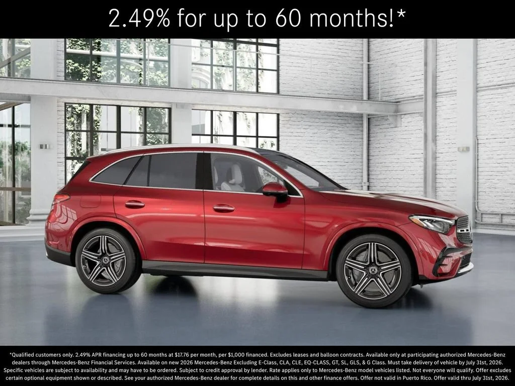 New 2026 MANUFAKTUR Patagonia Red Metallic Mercedes-Benz GLC 300 image 56