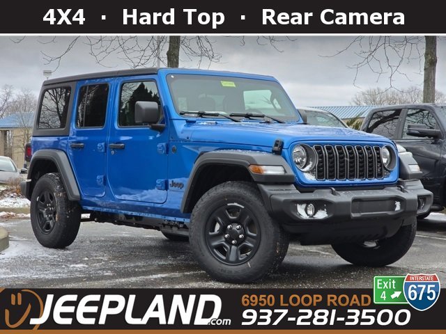 New 2026 Hydro Blue Pearlcoat Jeep Sport image 1