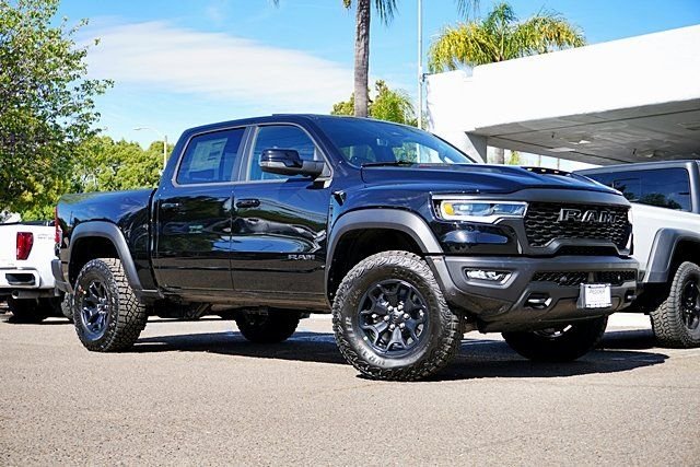New 2026 Diamond Black Crystal Pearl-Coat Exterior Paint RAM RHO image 2