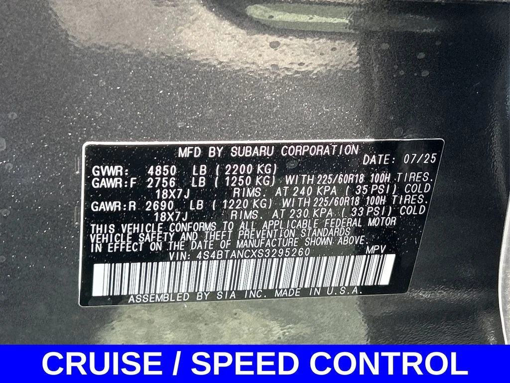 Certified Used 2025 Gray Subaru Limited image 17