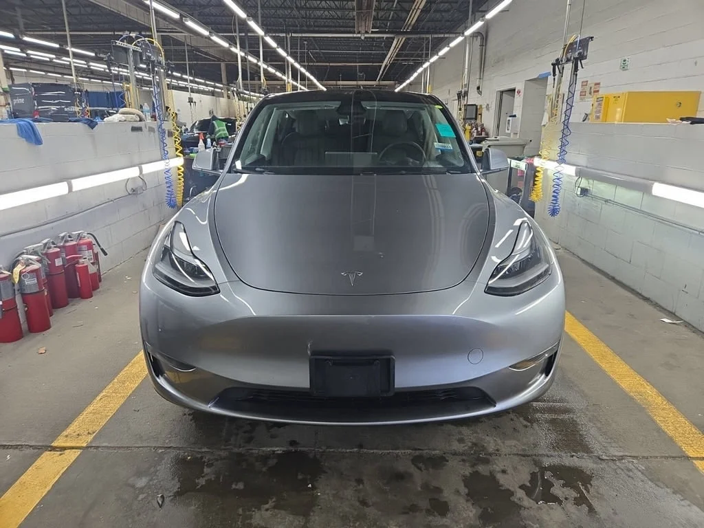 Used 2024 Tesla Model Y Long Range with VIN 7SAYGDEEXRA291423 for sale in Bedford, OH