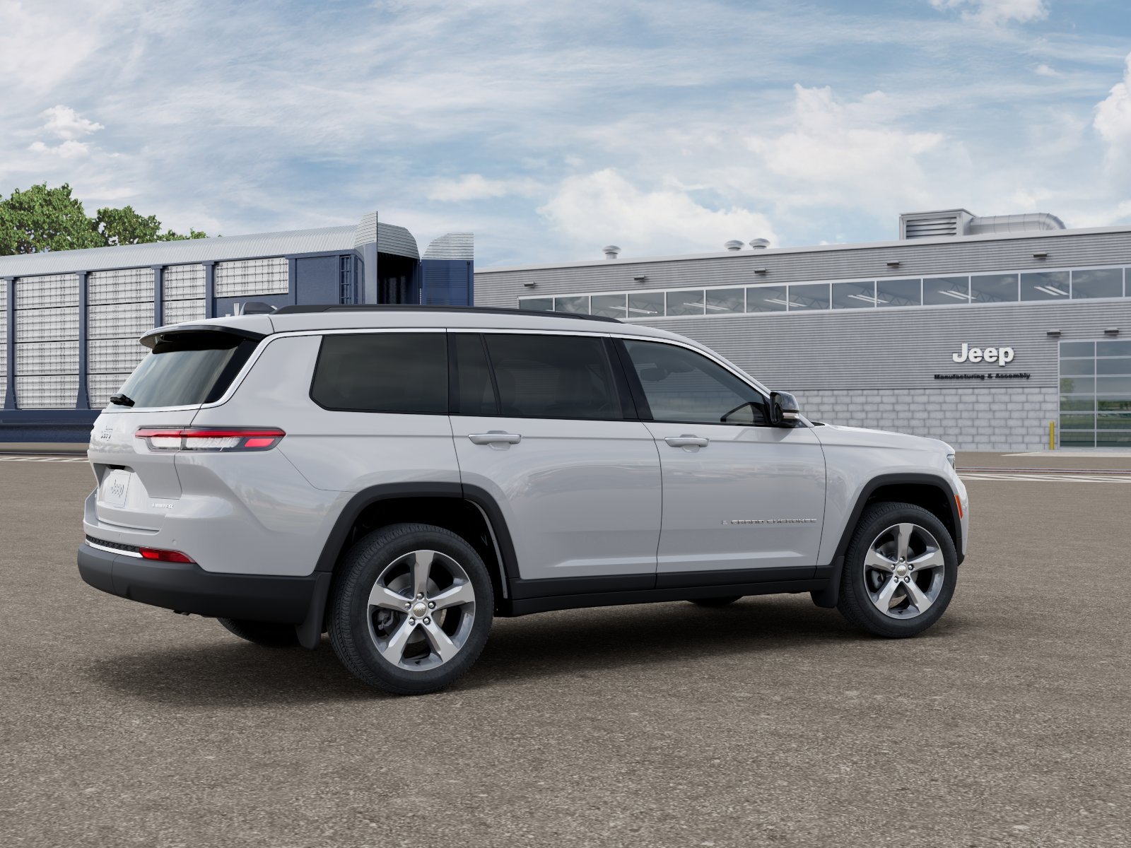 New 2026 Bright White Clearcoat Jeep Limited image 2