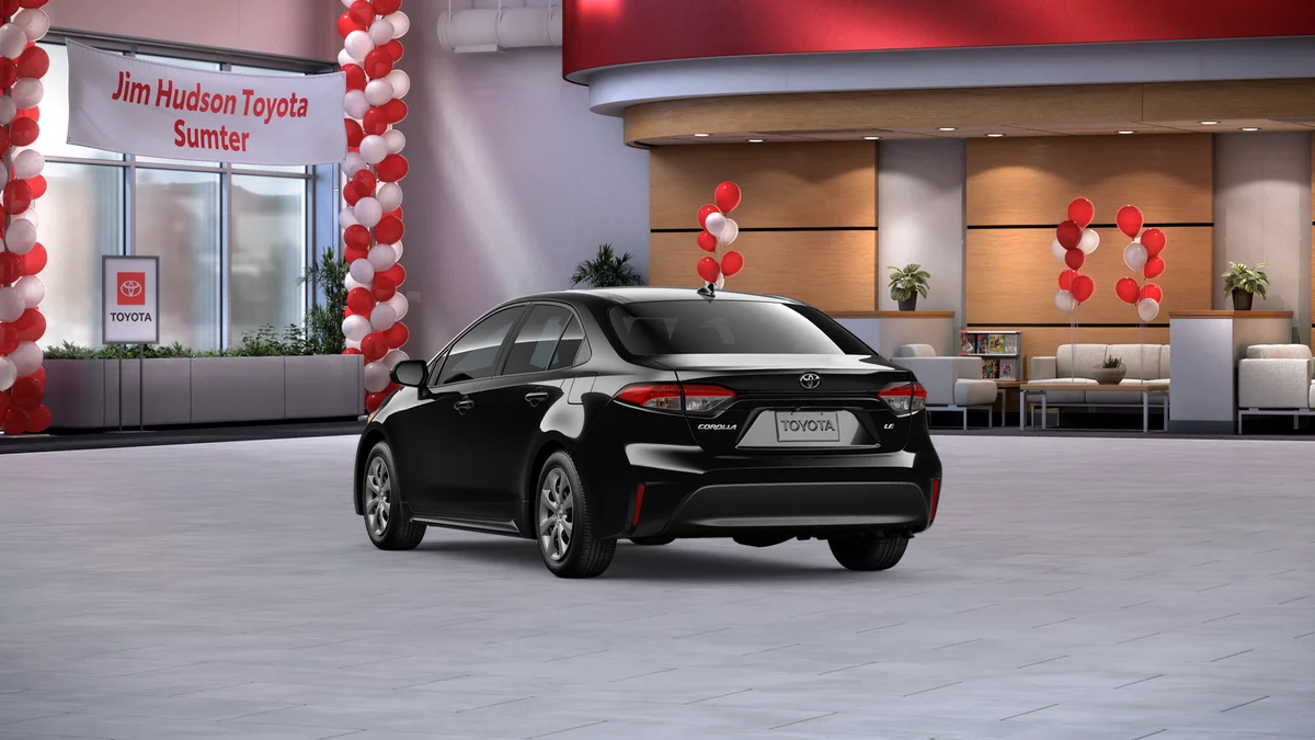 New 2026 Midnight Black Metallic Toyota LE image 29
