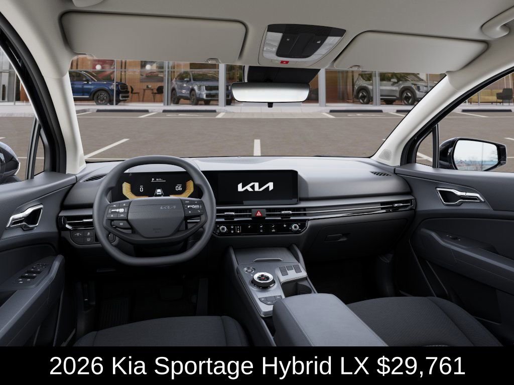 New 2026 Fusion Black Kia LX image 14