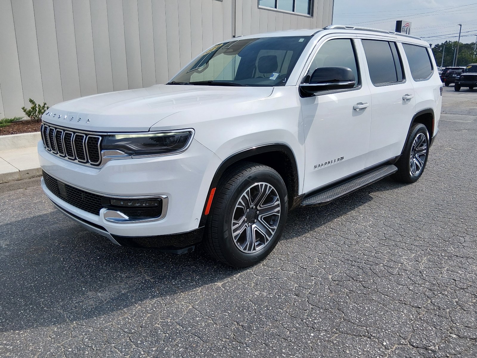 Used 2024 Bright White Clear Coat Jeep Series II image 7