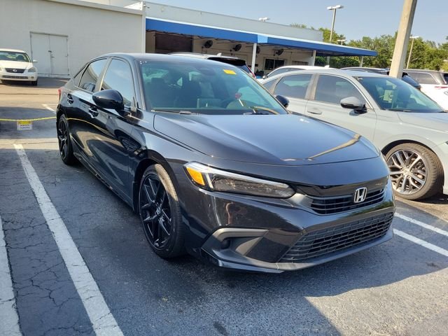 Certified Used 2023 Black Honda Sport image 1