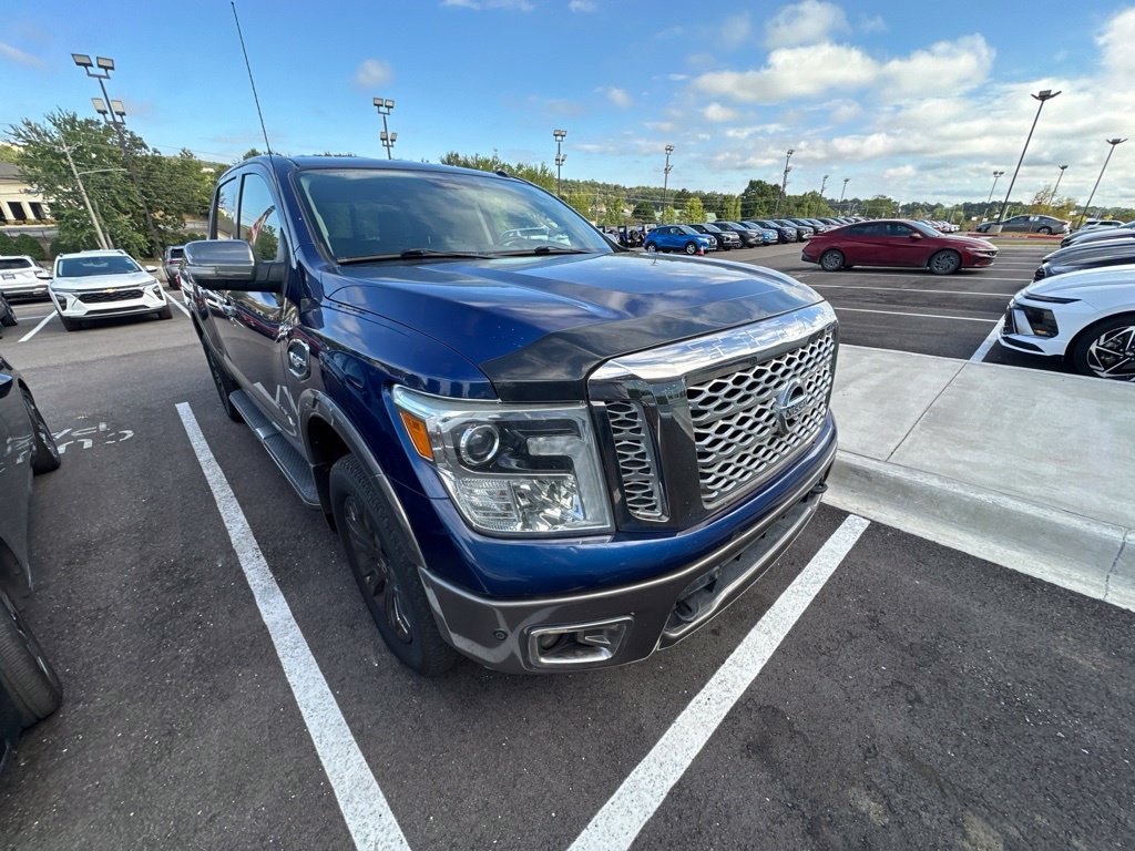 Used 2017 Blue Nissan Platinum Reserve image 1