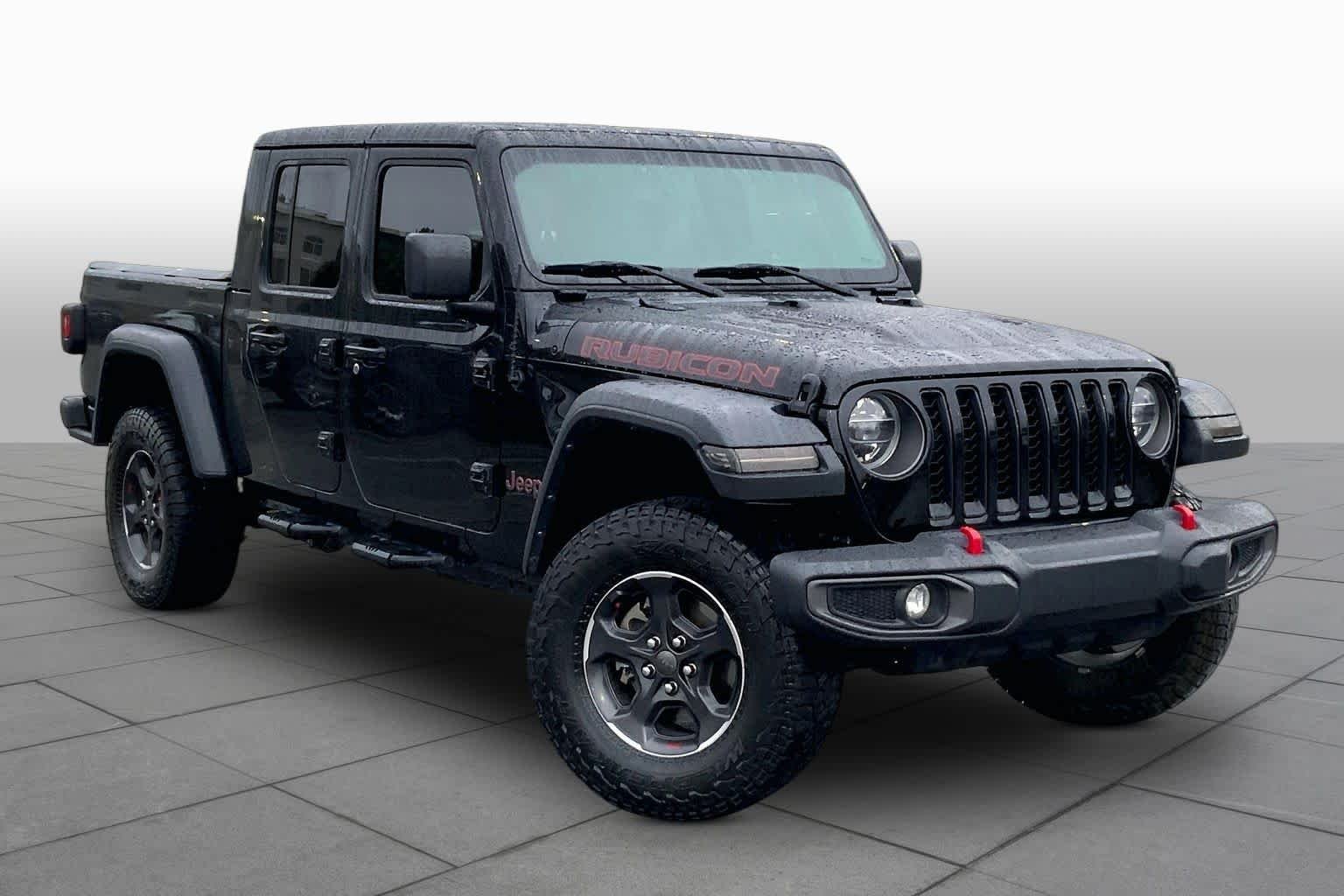 Used 2023 Black Clearcoat Jeep Rubicon image 3
