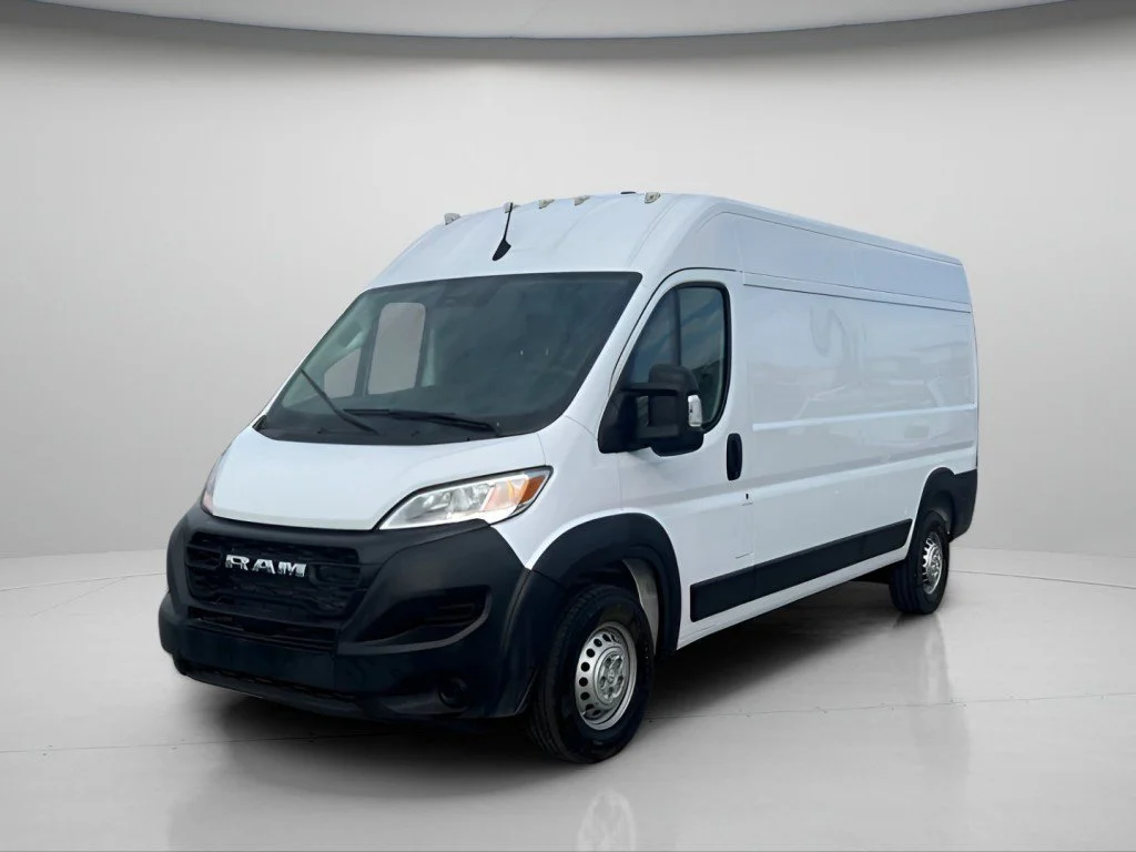 Used 2025 Bright White Clearcoat Ram High Roof image 16
