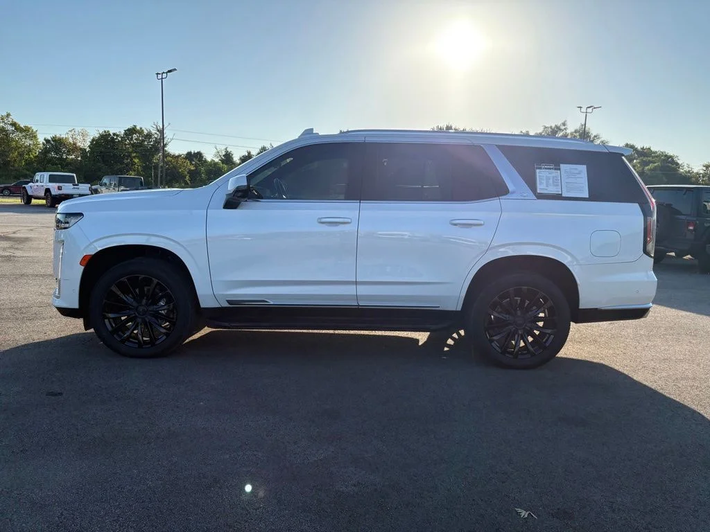 Used 2024 White Cadillac Premium Luxury image 4