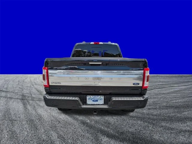 Used 2021 Blue Metallic Ford Limited image 5