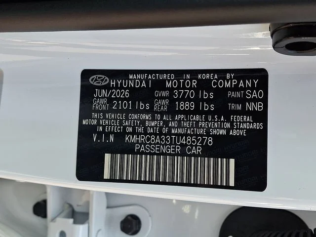 New 2026 White Hyundai SEL image 18