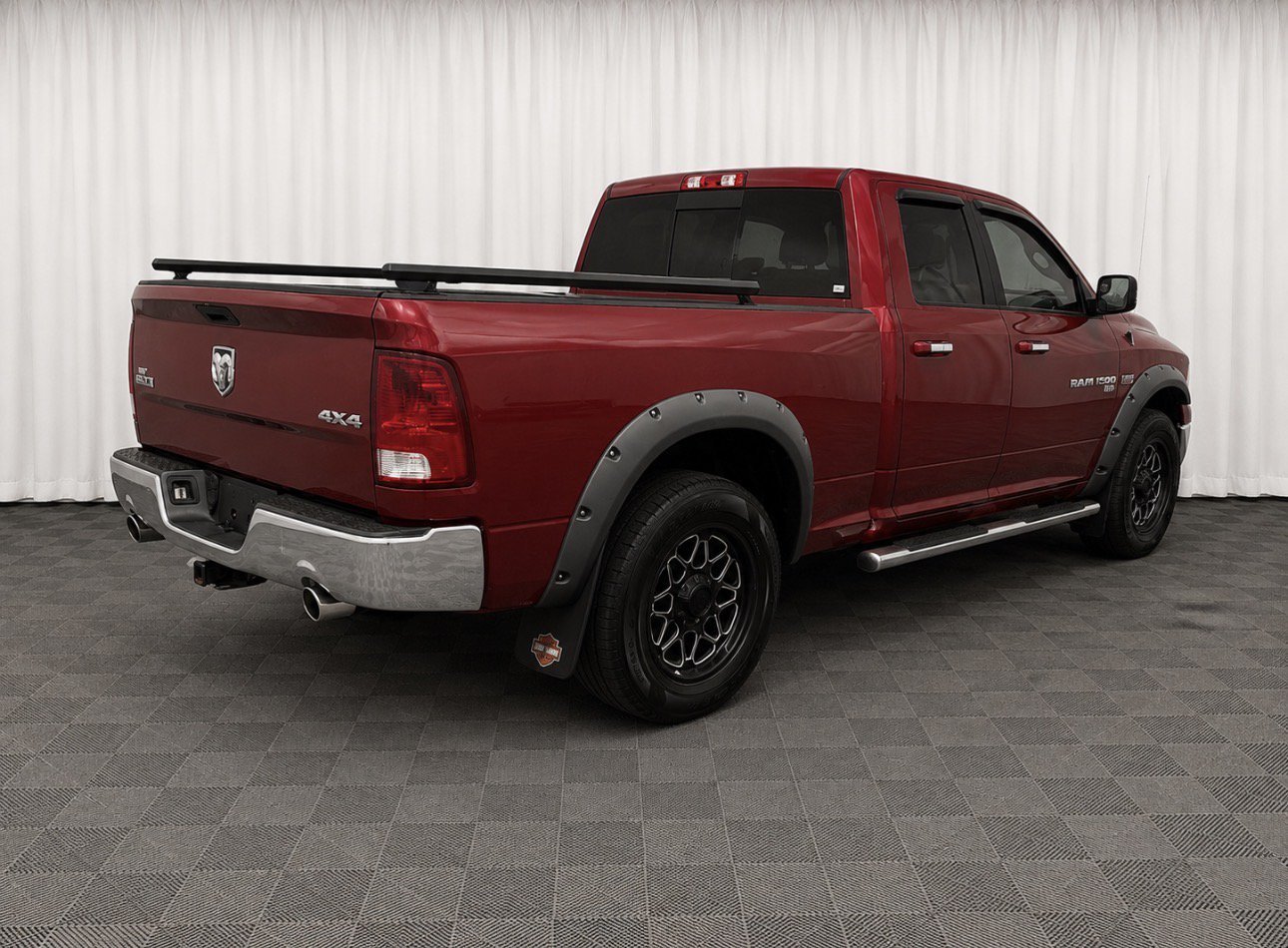 Used 2012 Deep Cherry Red Crystal Pearl Ram Big Horn image 3