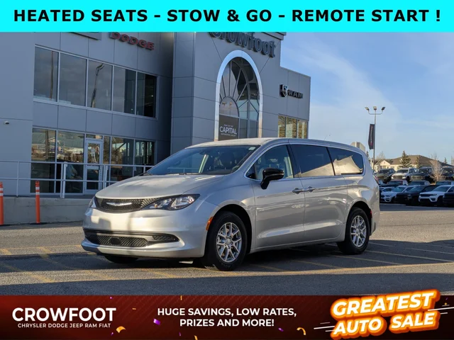 2026 Chrysler Grand Caravan SXT - - FWD - Stow n Go Seats - Power Sliding Doors - 10.1 Touchscreen - Heated Seats & More!