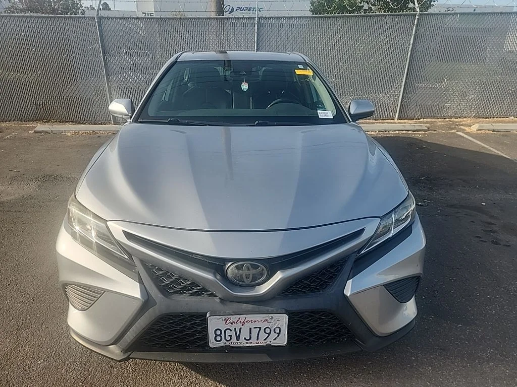 Used 2019 Silver Toyota SE image 2
