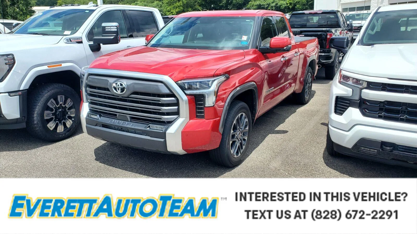 Used 2022 Supersonic Red Toyota Limited image 1