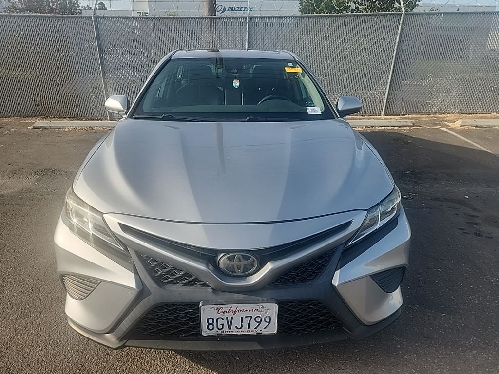 Used 2019 Silver Toyota SE image 2