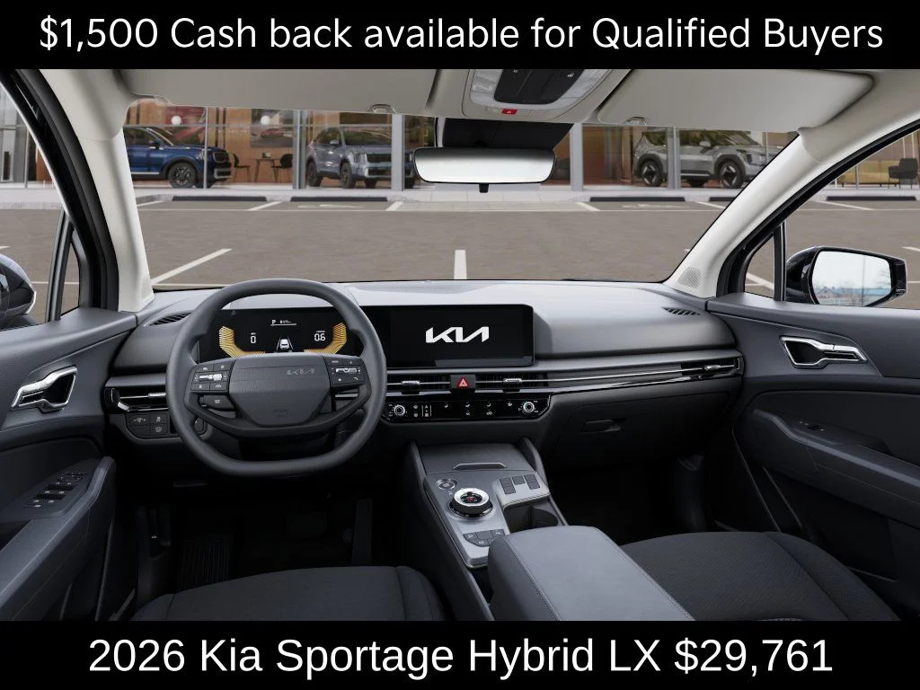 New 2026 Fusion Black Kia LX image 14
