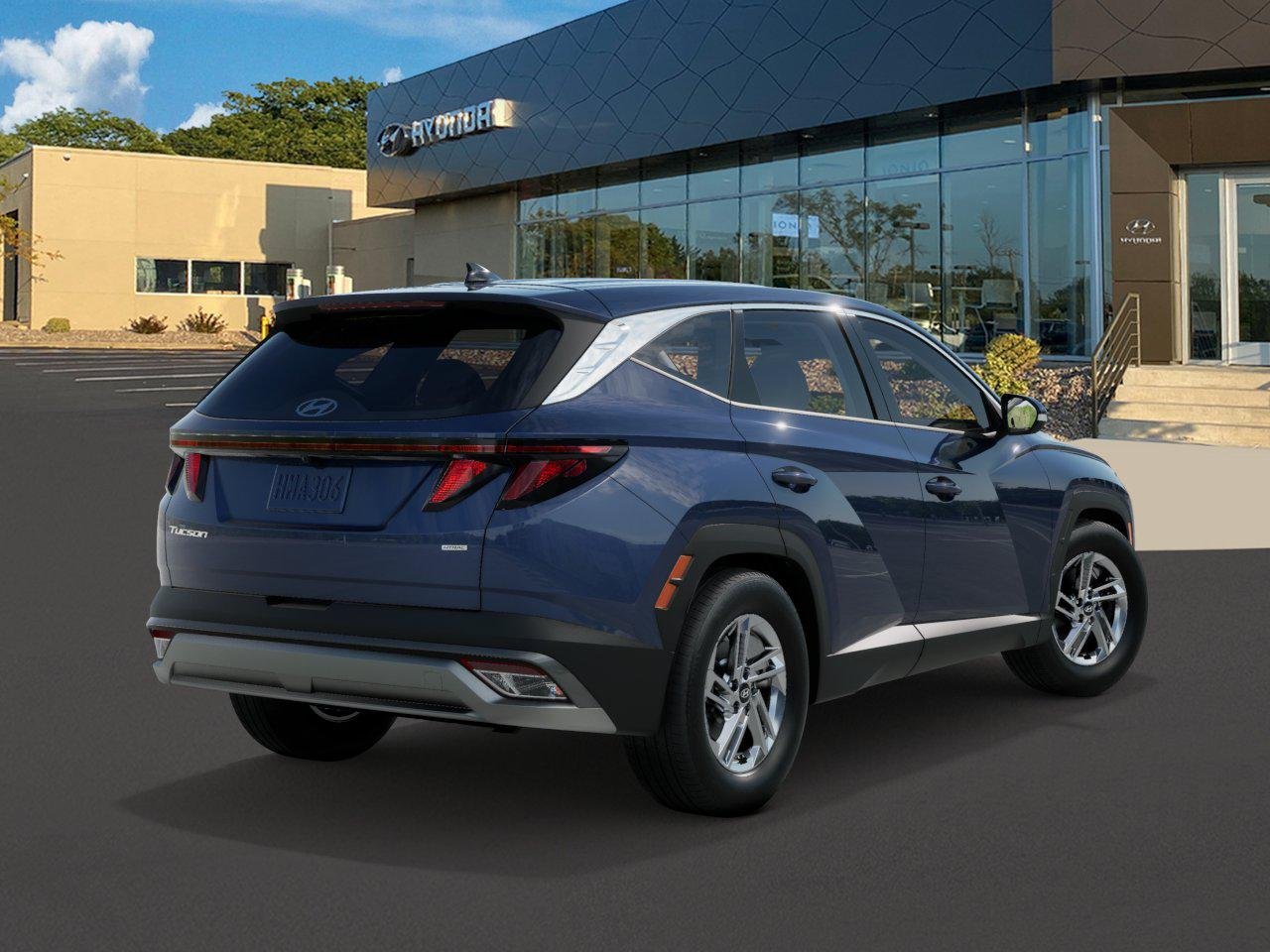New 2026 Blue Hyundai SE AWD image 4