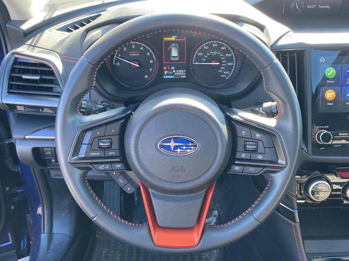 Used 2024 Sapphire Blue Pearl Subaru Sport image 18