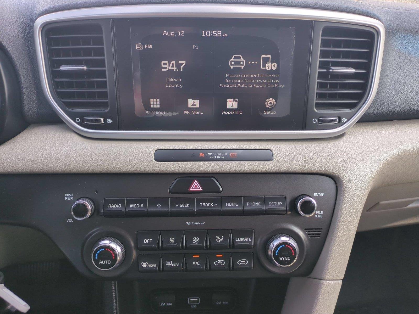 Used 2020 Pacific Blue Kia LX image 24