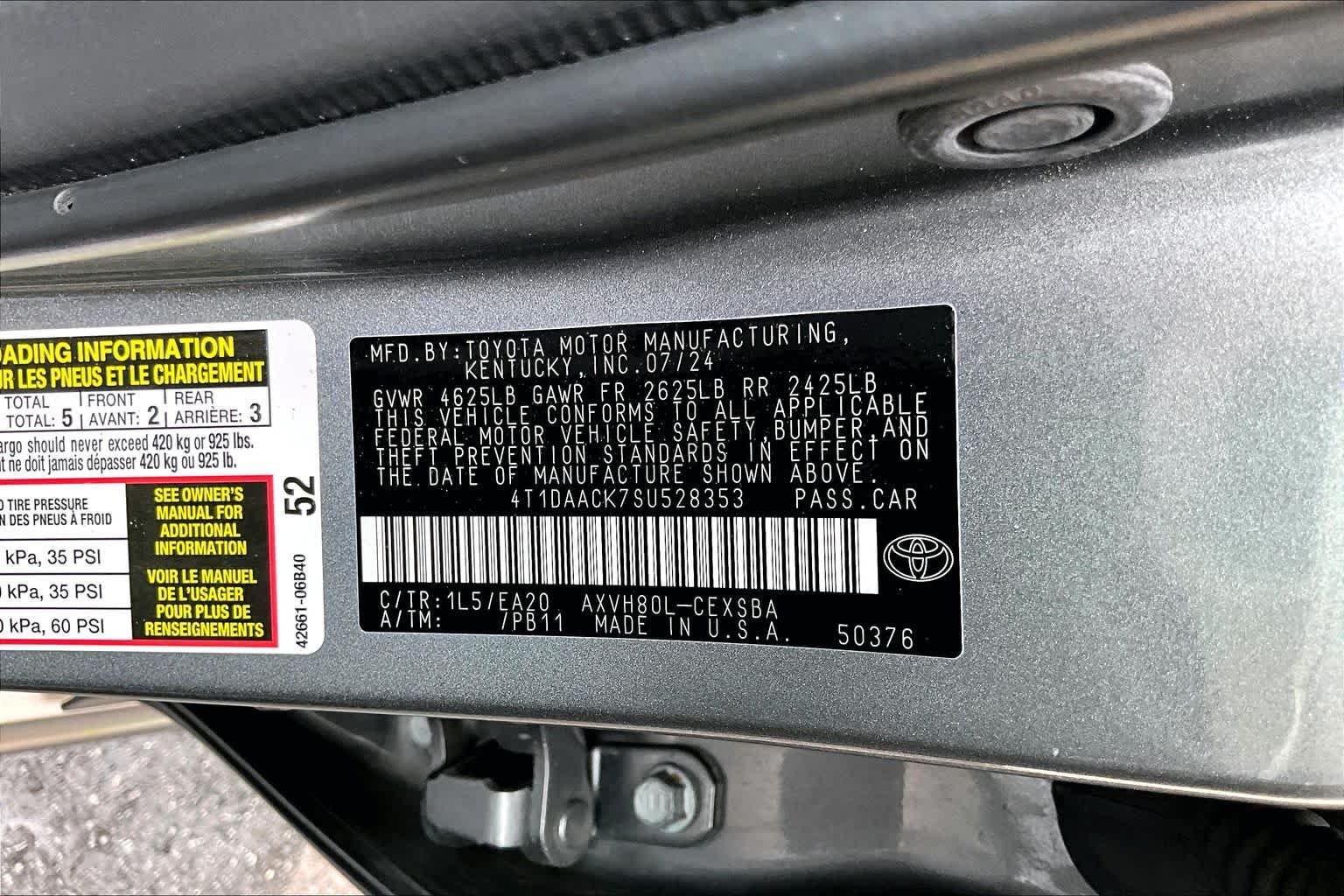Used 2025 Heavy Metal Toyota SE image 34