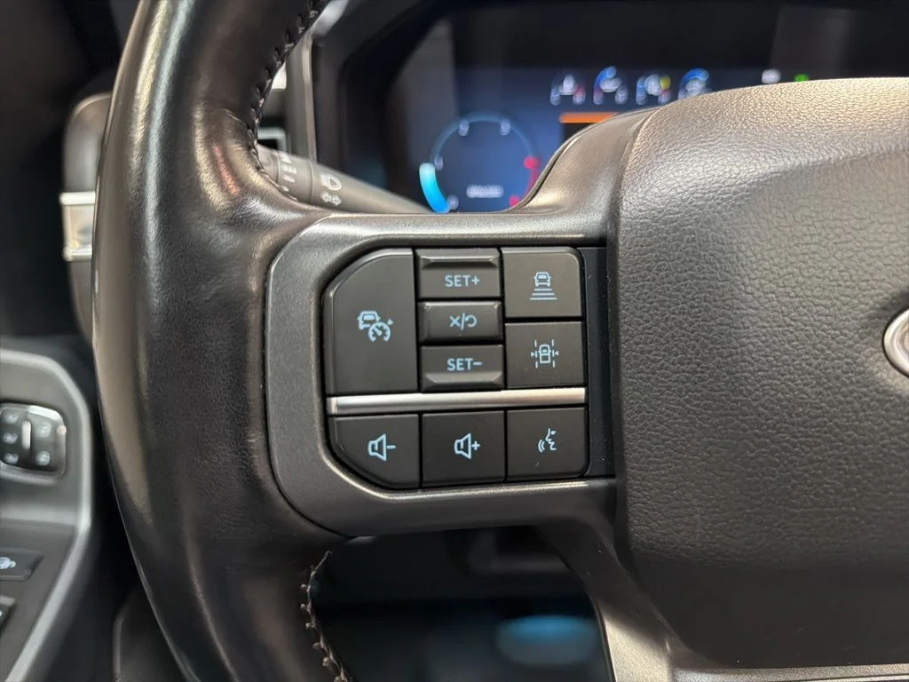 Used 2023 White Metallic / Camo Wrap Ford Lariat image 21