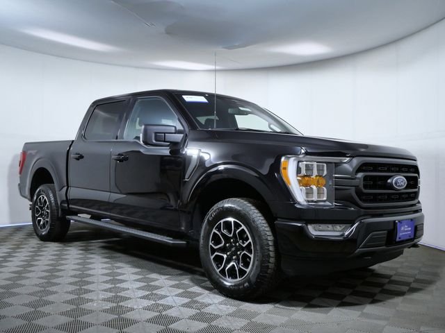 Certified Used 2023 Black Ford XLT image 1