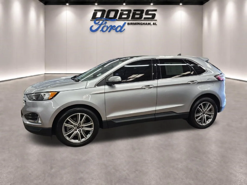 Certified Used 2024 Iconic Silver Metallic Ford Titanium image 2