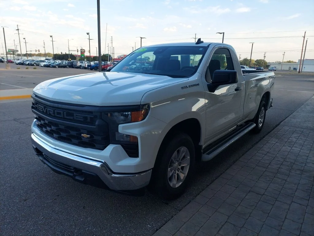 Certified Used 2025 White Chevrolet WT image 3