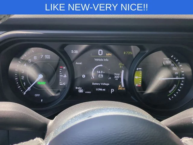 Used 2025 Red Jeep Sahara 4xe image 19