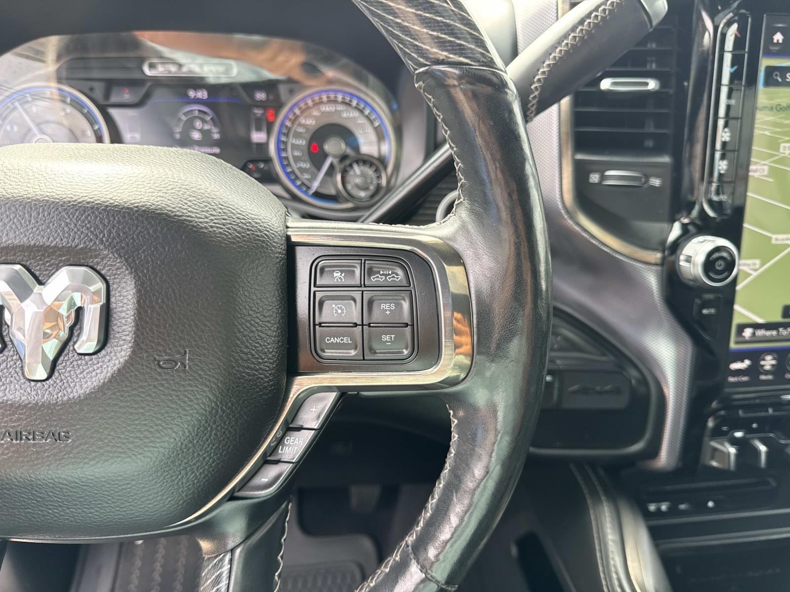 Used 2019 Pearl White Ram Limited image 24