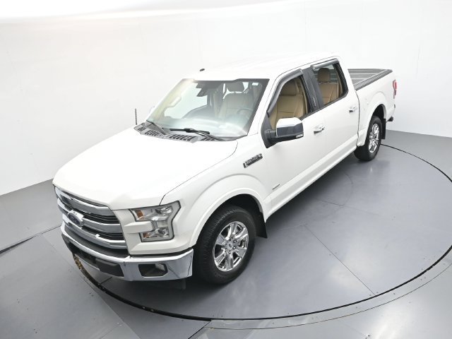 Used 2017 White Platinum Clearcoat Metallic Ford Lariat image 43