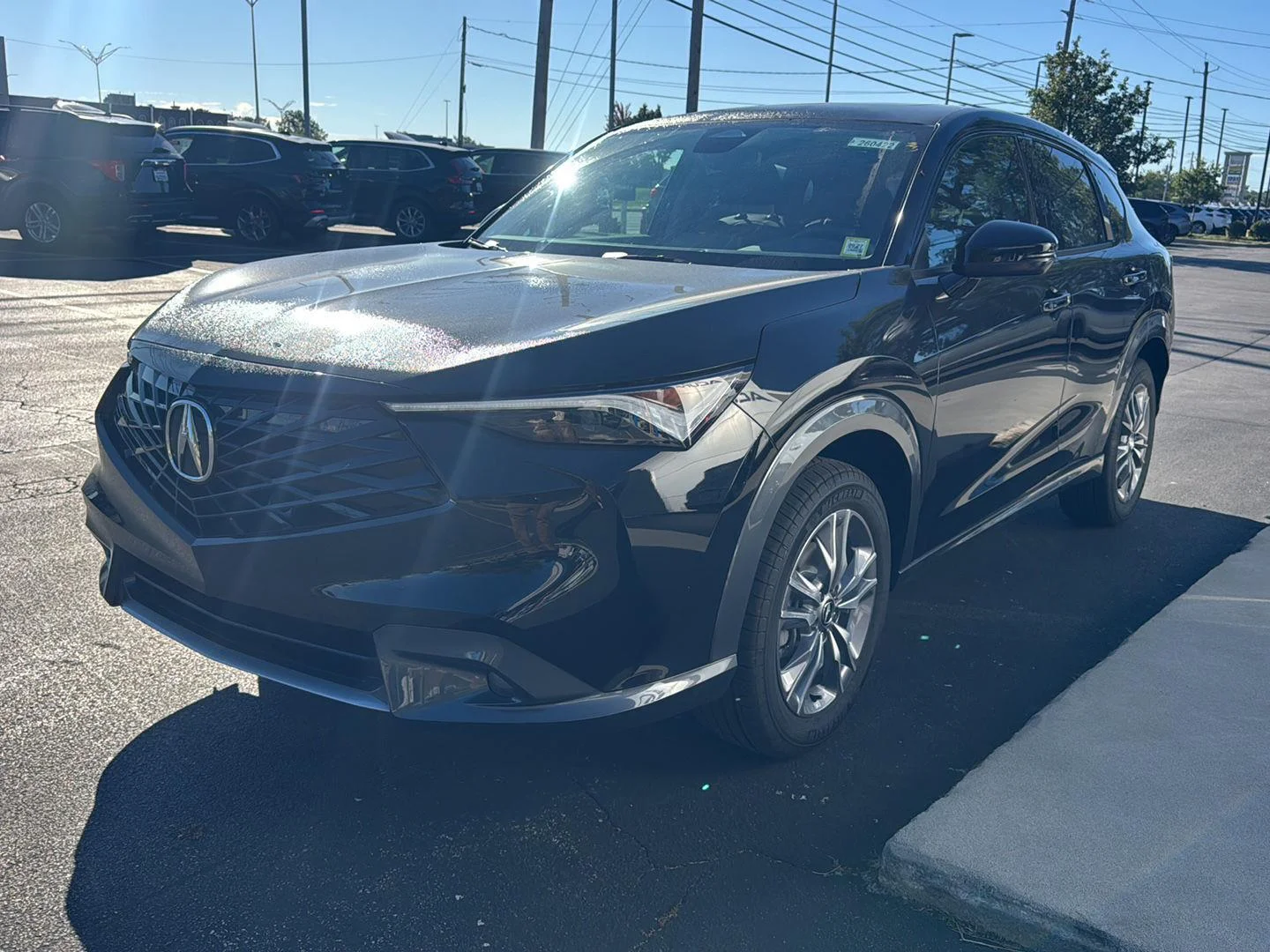New 2026 Crystal Black Pearl Acura Base image 4