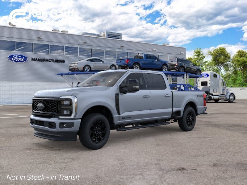 New 2026 Glacier Gray Metallic Tri-Coat Ford LARIAT image 1