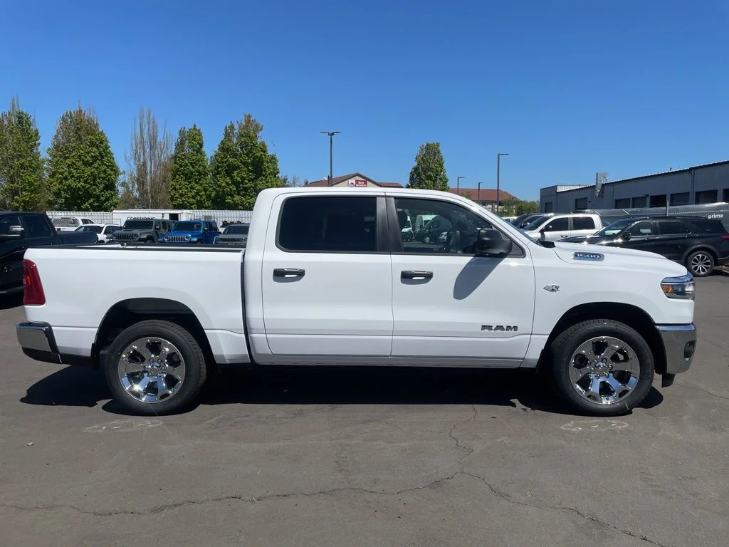 New 2026 Bright White Clear-Coat Exterior Paint RAM Big Horn/Lone Star image 7
